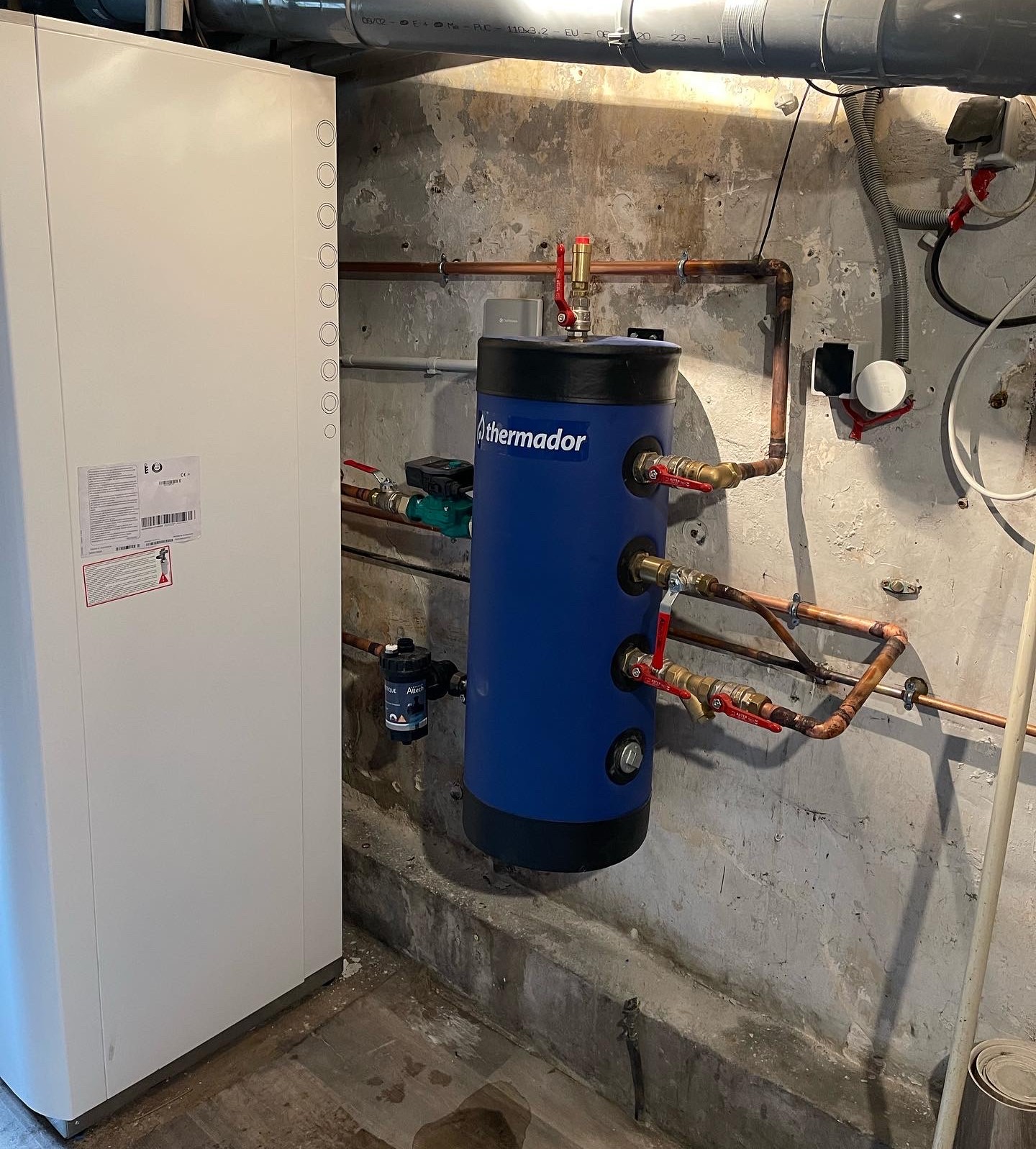 Installation pompe à chaleur